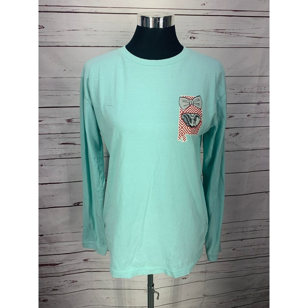 Knight's Apparel Light Blue Home Of The Crimson Tide Long Sleeve‎ Tee